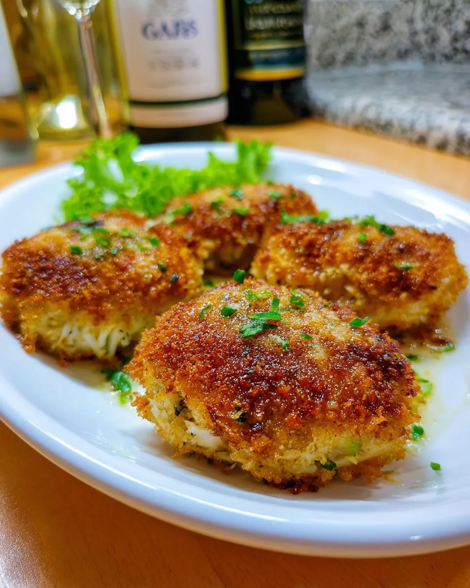 Hearts of Palm "Crab" Cakes - detail 1