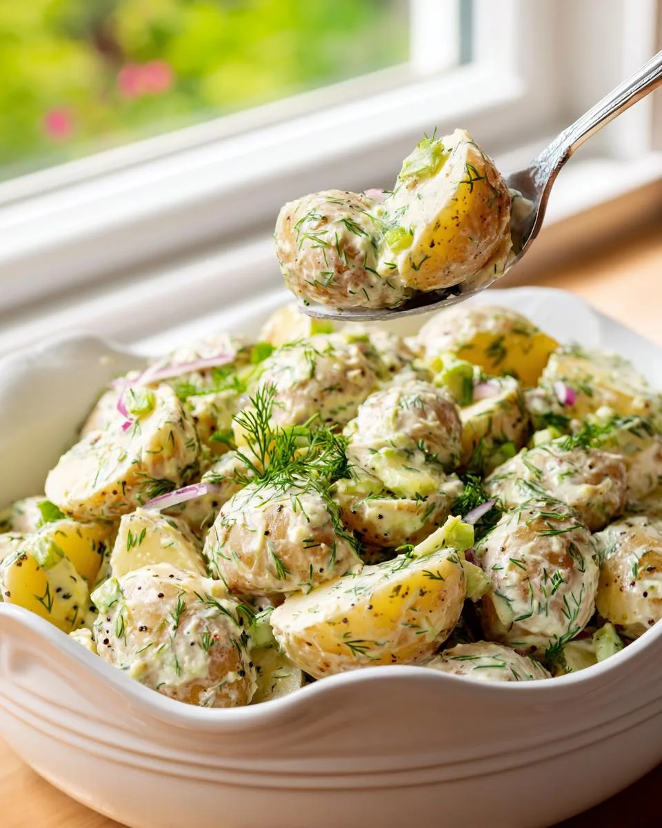 Ina Gartens Potato Salad - detail 3