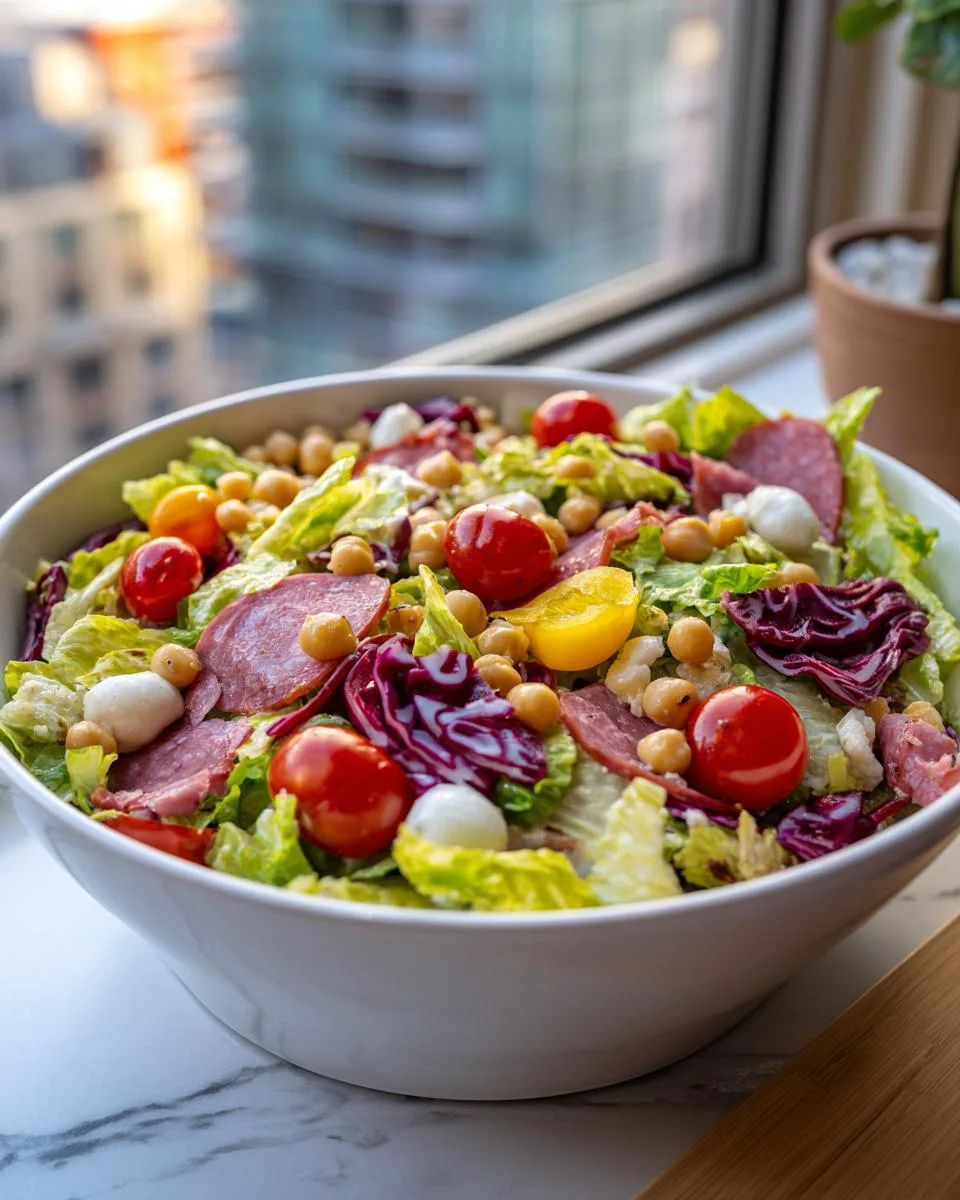 Italian Chopped Salad (Lunchbox Favorite) - detail 1