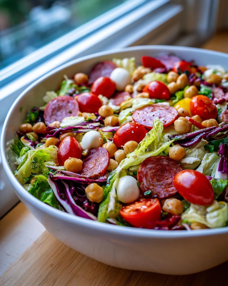 Italian Chopped Salad (Lunchbox Favorite) - detail 2