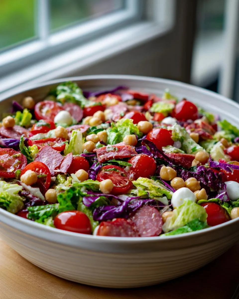 Italian Chopped Salad (Lunchbox Favorite) - detail 3