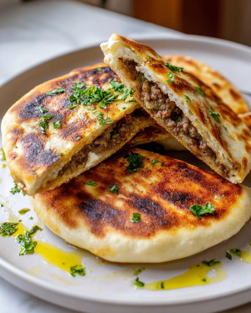 Lebanese Arayes - detail 3