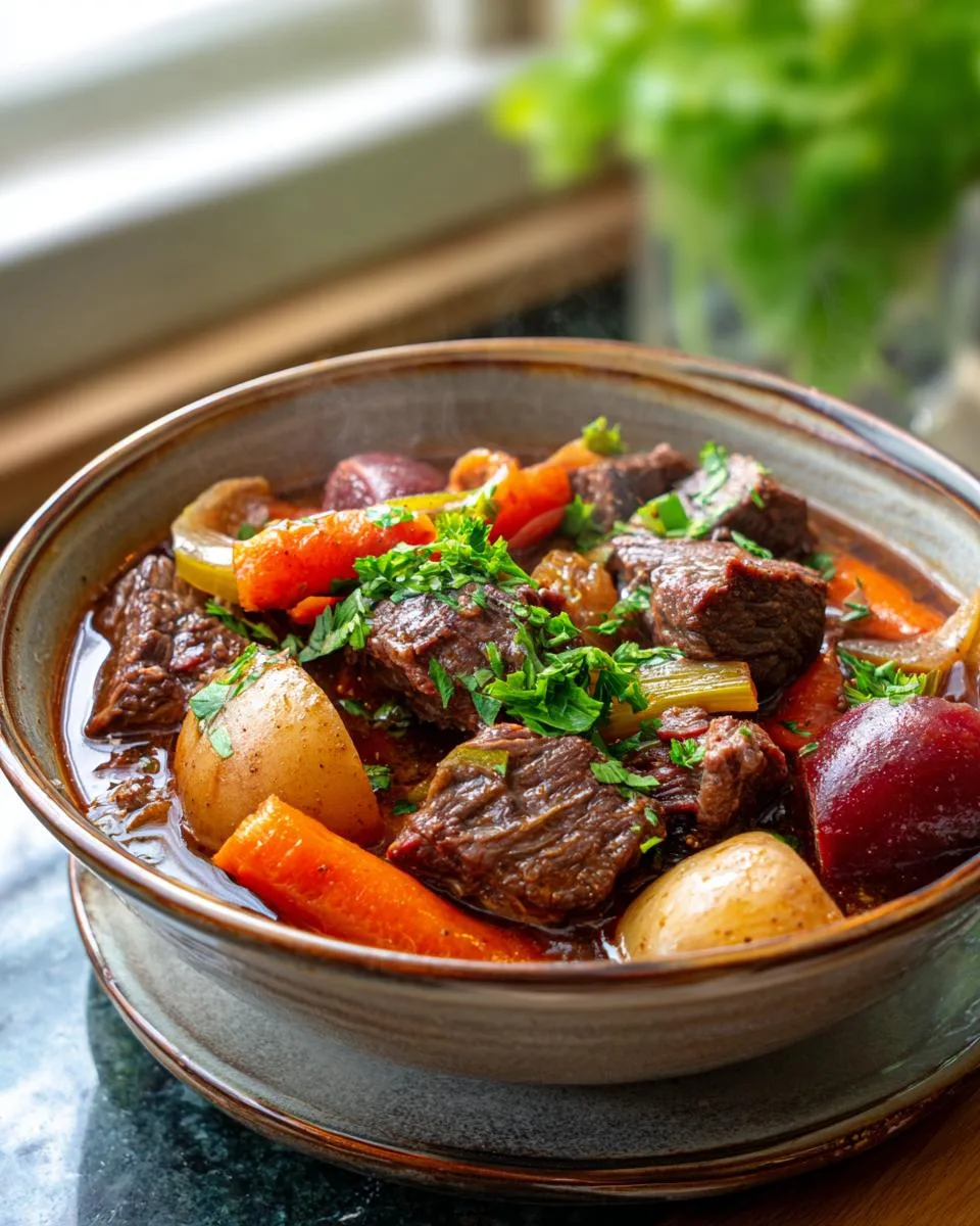 Old Fashioned Beef Stew - detail 3