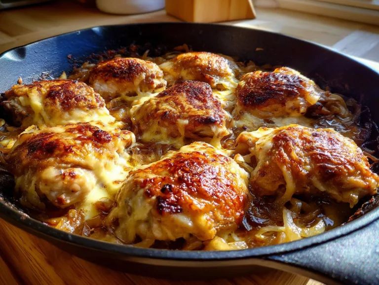 One-Pan French Onion Chicken