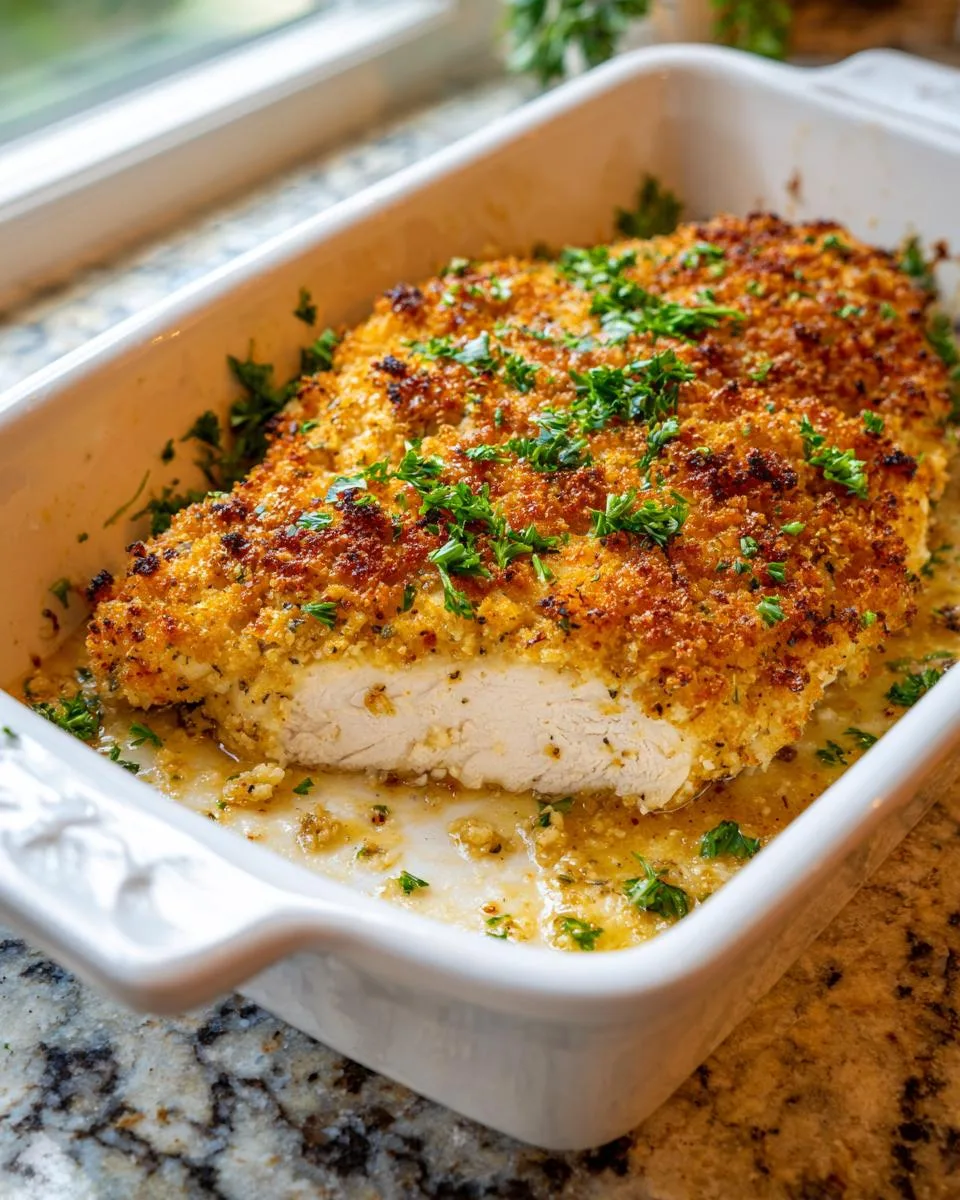 Oven Baked Parmesan Crusted Chicken - detail 3