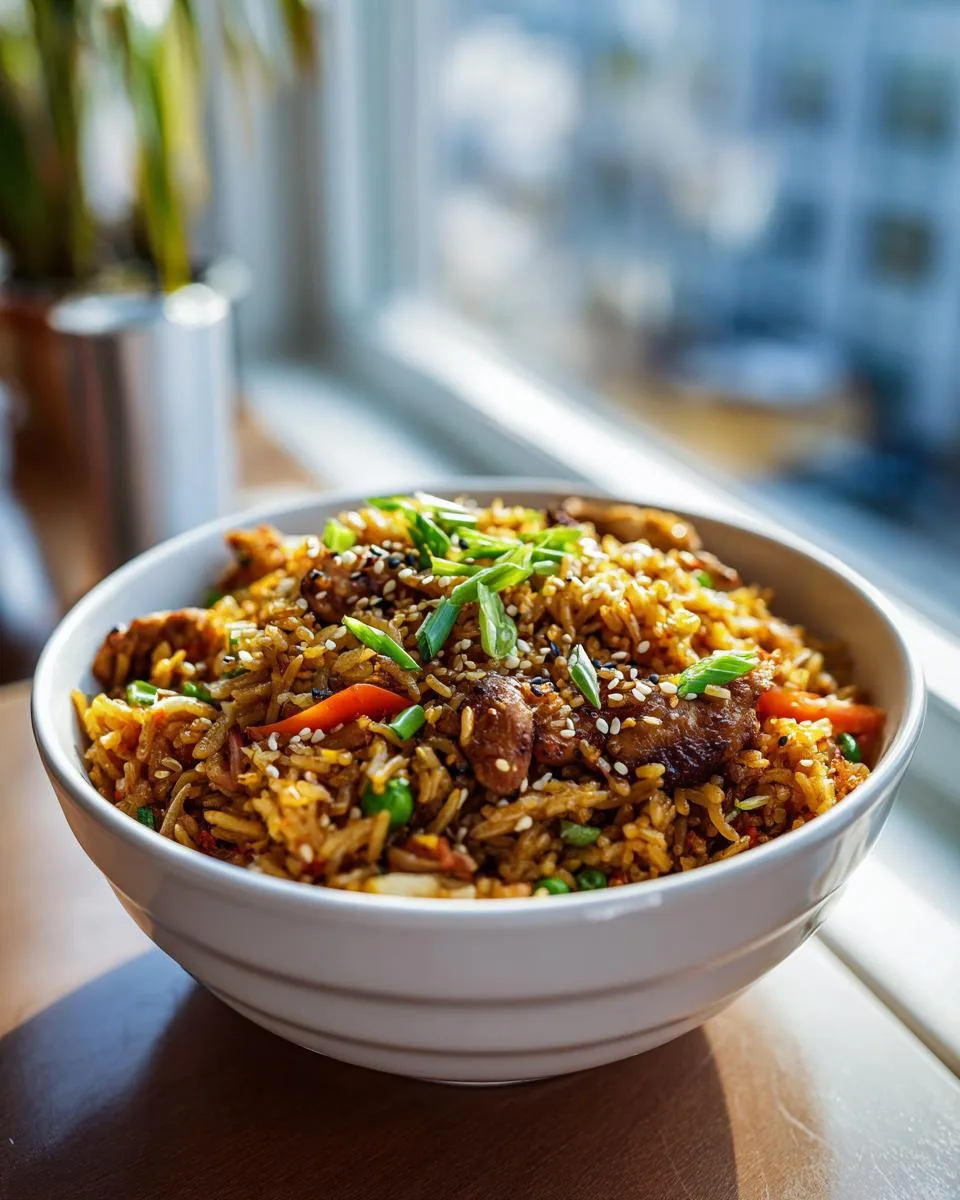 Restaurant-Style Chicken Fried Rice - detail 1