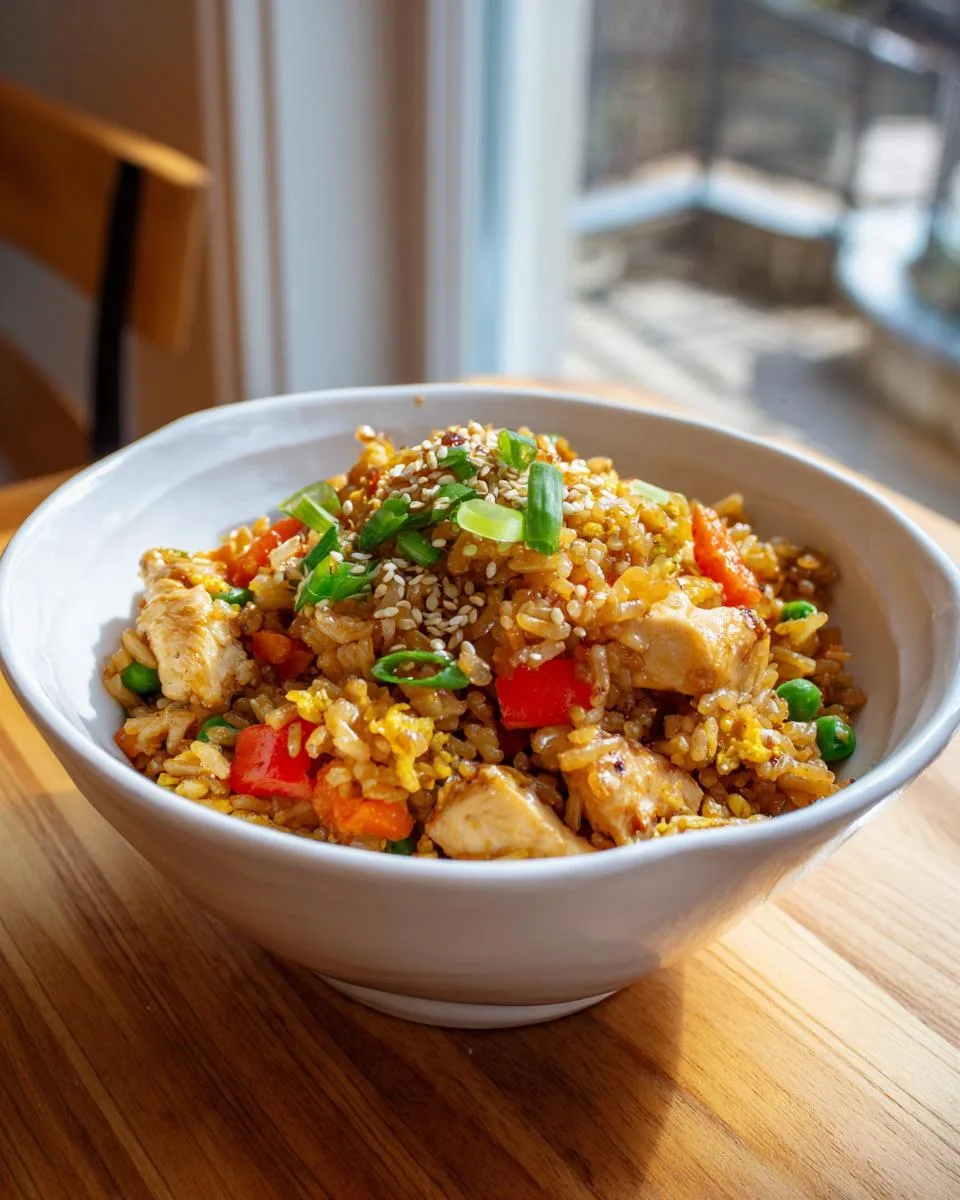 Restaurant-Style Chicken Fried Rice - detail 2