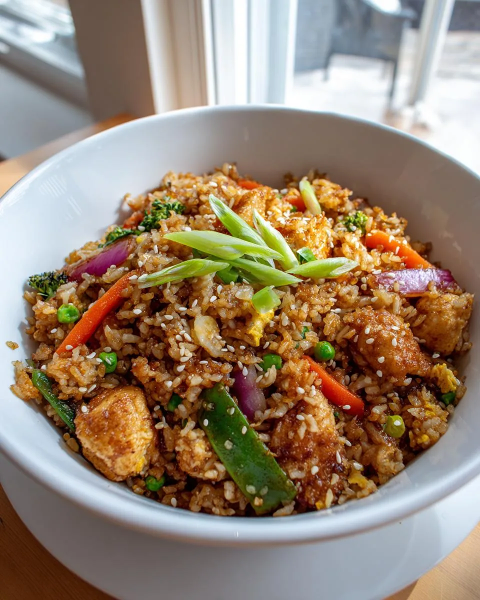 Restaurant-Style Chicken Fried Rice - detail 3