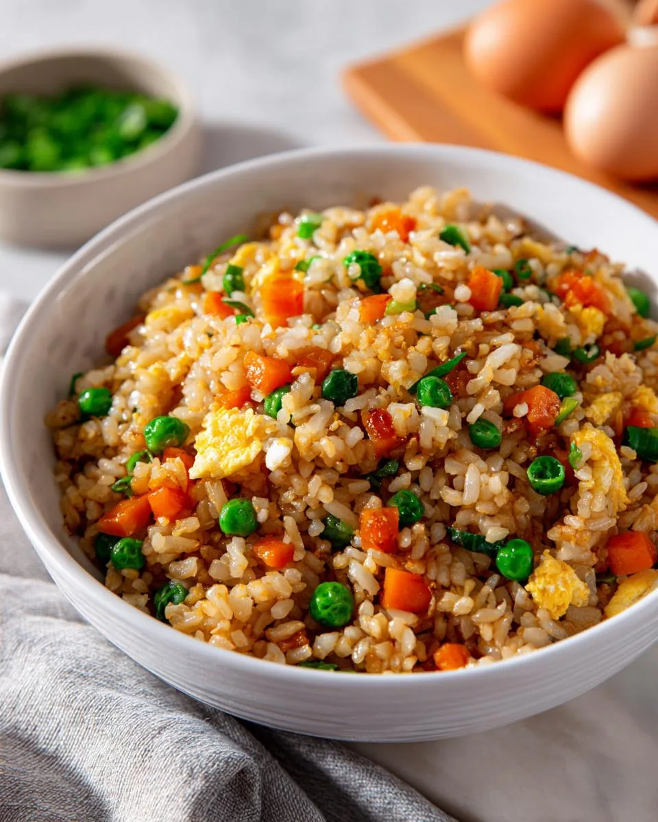 Restaurant style fried rice - detail 2