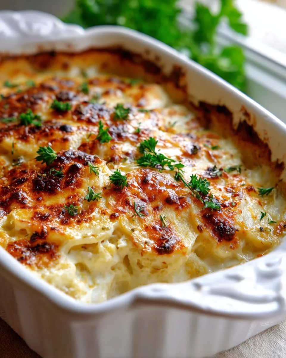 Scalloped Potatoes - detail 3