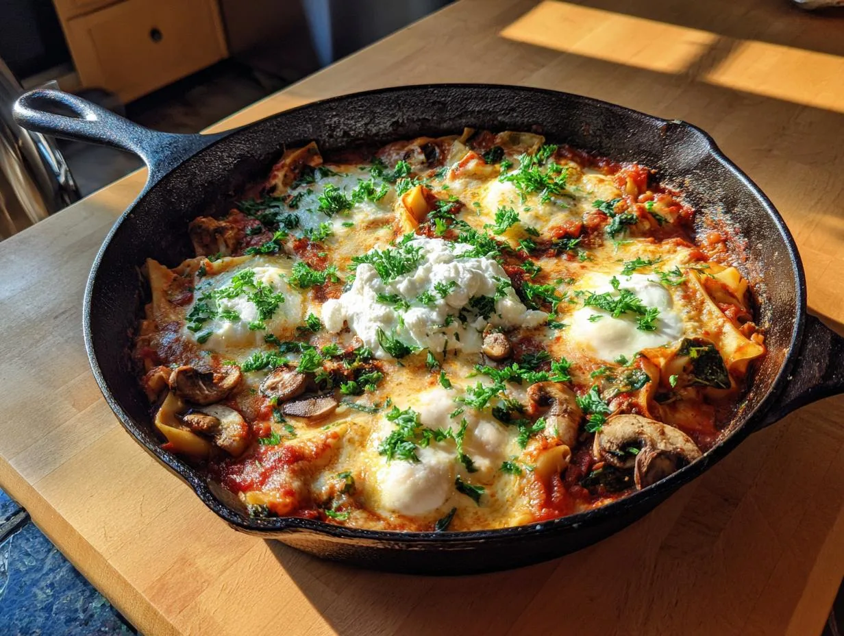 3-Ingredient Skillet Lasagna: Easy Comfort Food Perfection