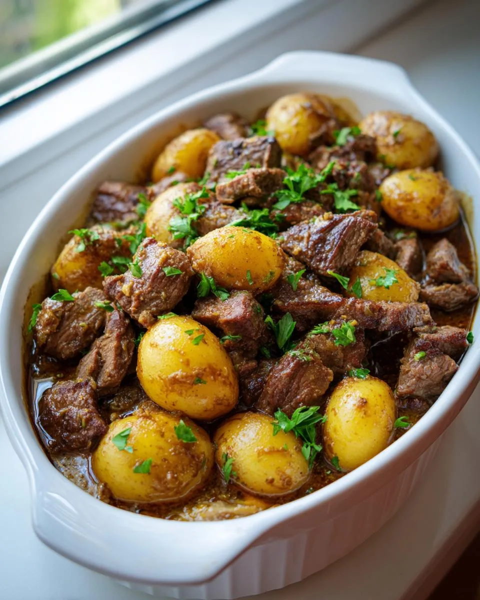 Slow Cooker Garlic Butter Beef - detail 3