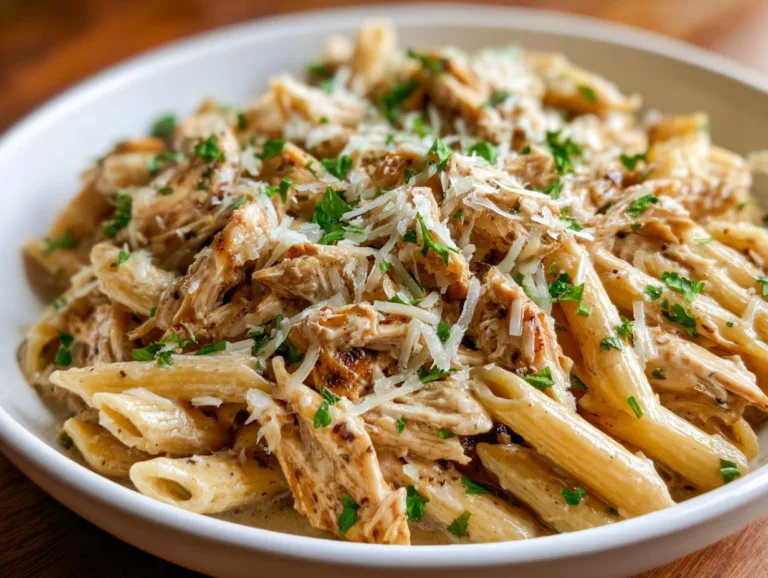 Slow Cooker Olive Garden Chicken Pasta