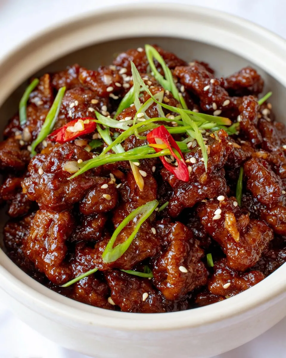 Sticky Ginger Beef Mince - detail 3