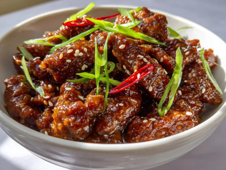 Sticky Ginger Beef Mince