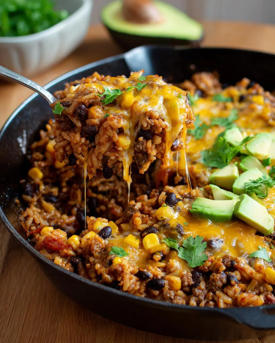 Taco Rice Skillet - detail 1