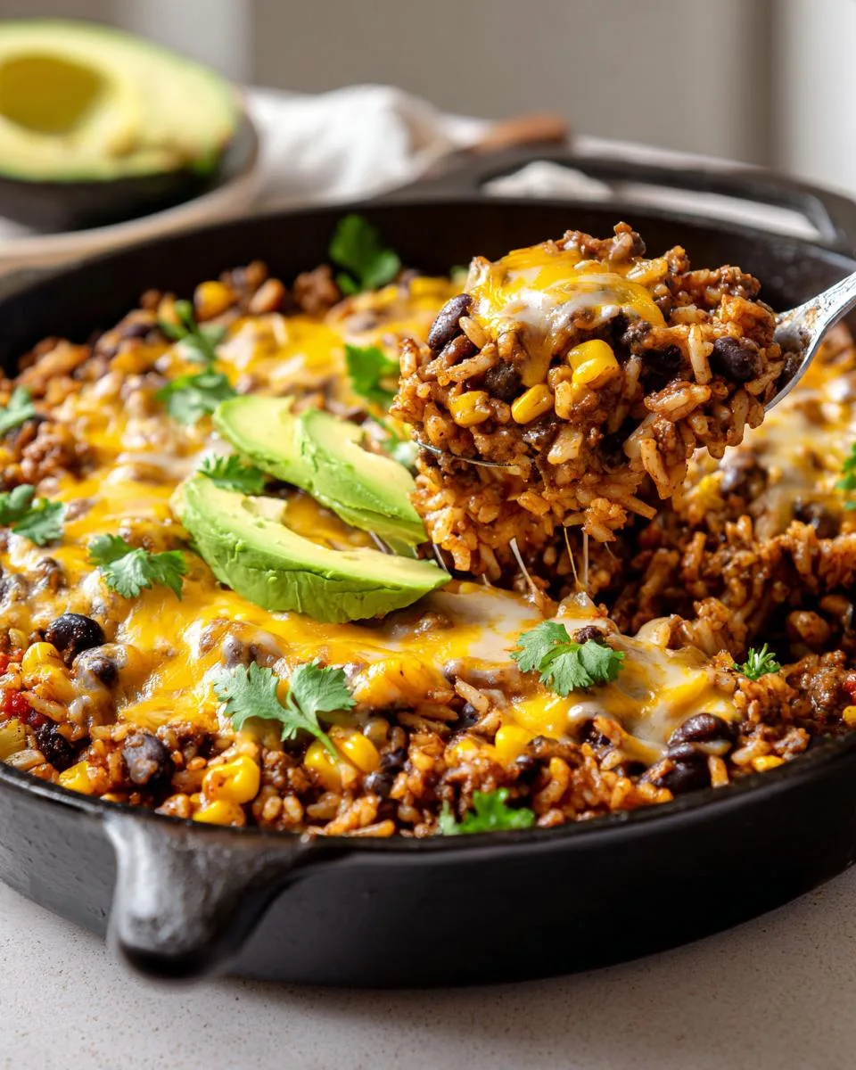 Taco Rice Skillet - detail 2
