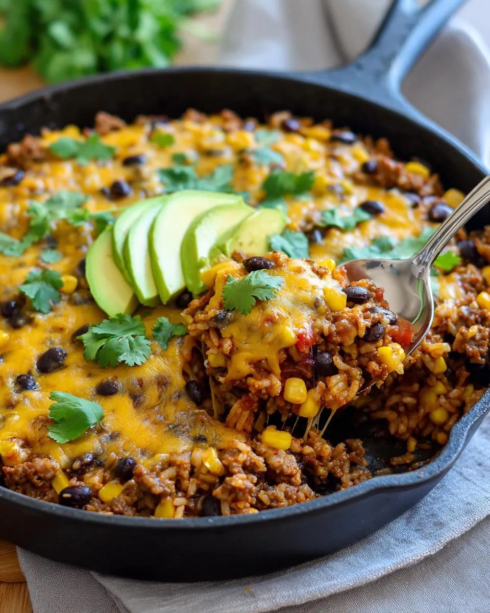 Taco Rice Skillet - detail 3
