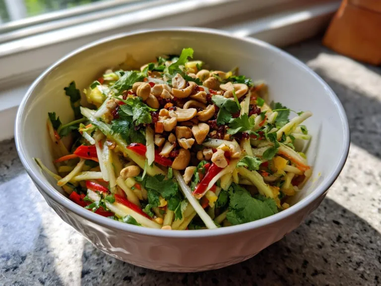 Thai Green Mango Chili Salad