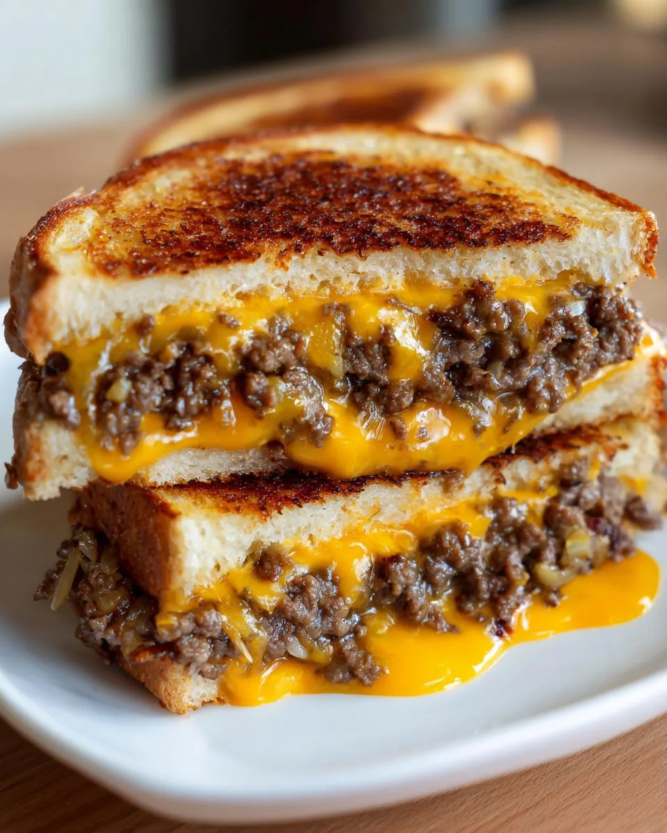 Ultimate Cheesy Ground Beef Melt - detail 3
