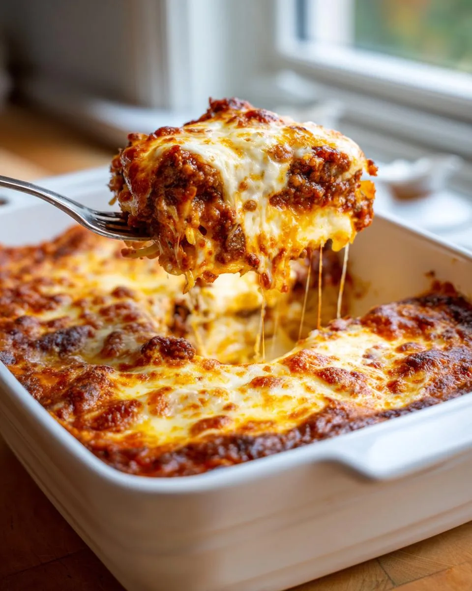Ultimate Million Dollar Spaghetti Casserole - detail 3
