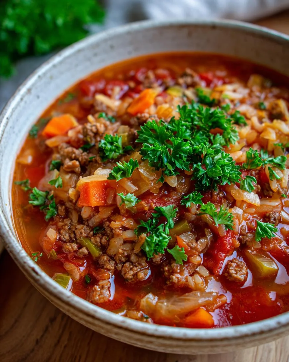 Unstuffed Cabbage Roll Soup (30-Minute Meal) - detail 3