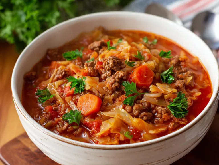 Unstuffed Cabbage Roll Soup (30-Minute Meal)