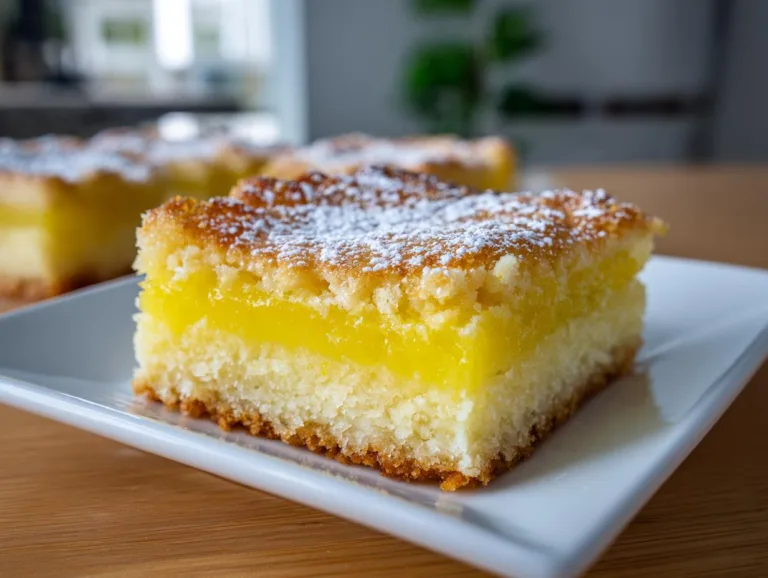 Yuzu Lemon Shortbread Bars