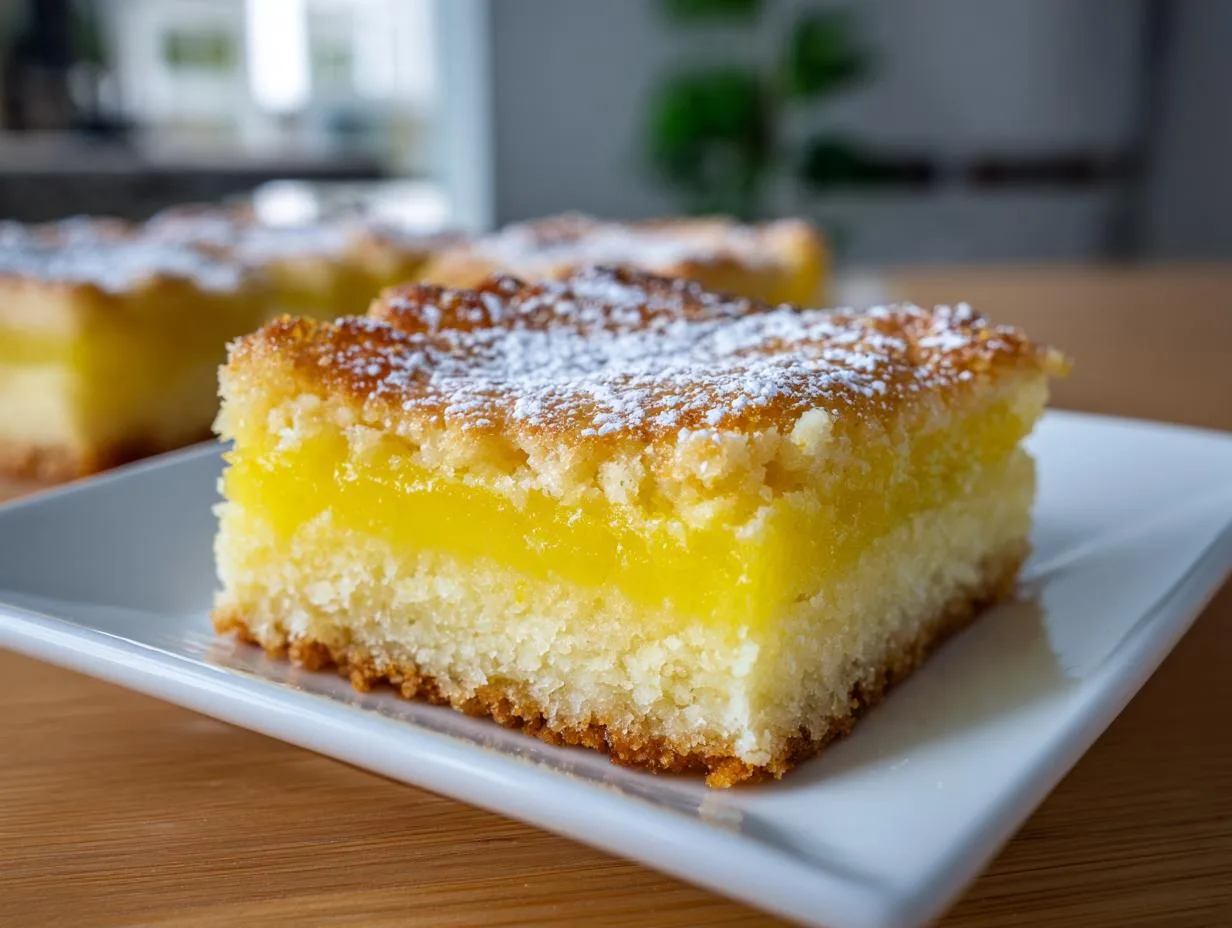 Irresistible Yuzu Lemon Shortbread Bars Recipe in 5 Steps