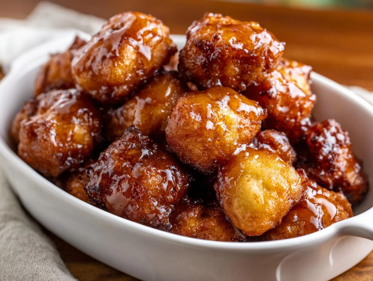 Irresistible Apple Fritter Bites Ready in 30 Minutes