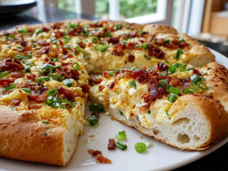 breakfast pizza