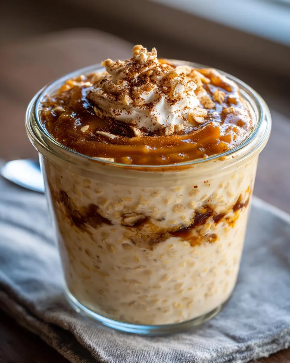 brown sugar overnight oats - detail 2
