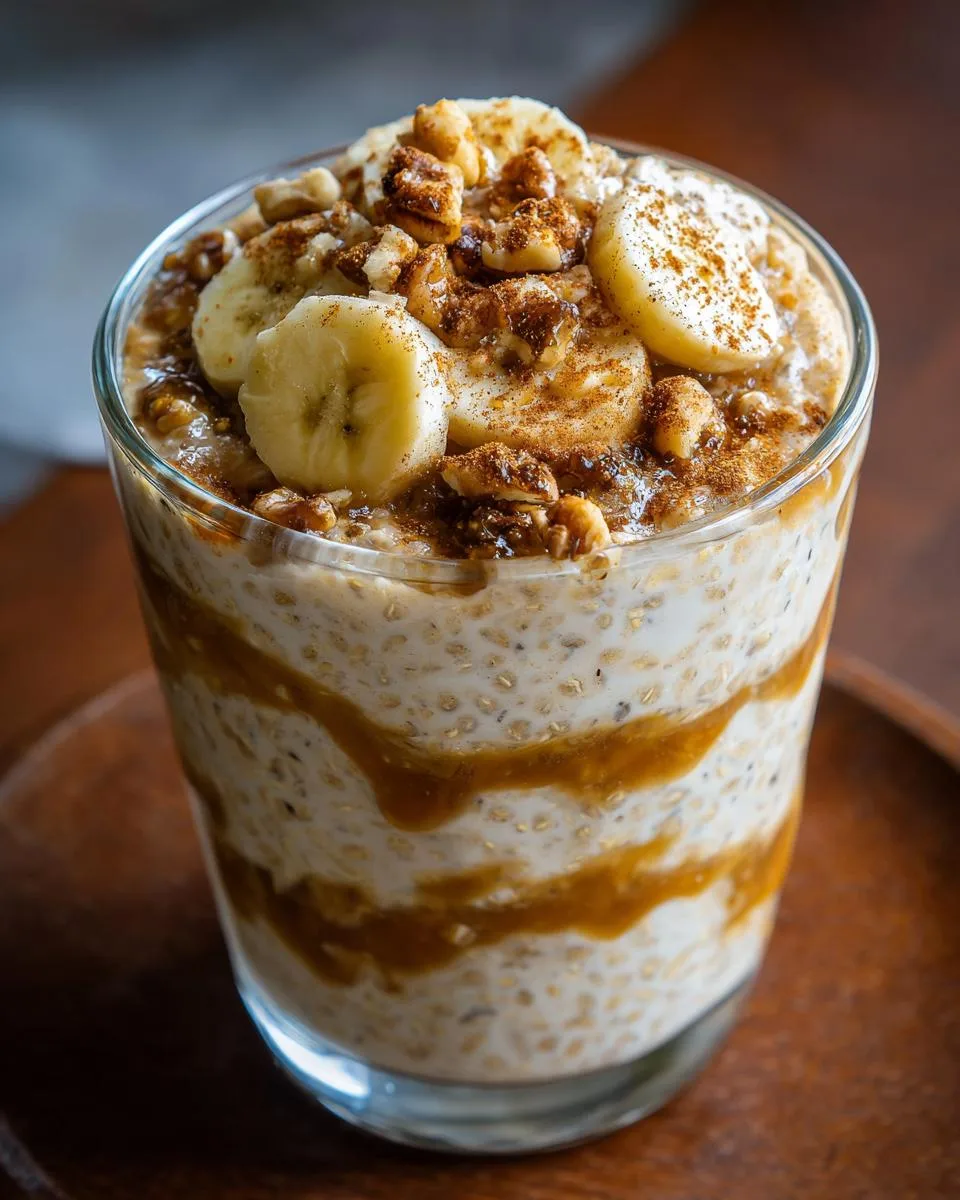 brown sugar overnight oats - detail 3