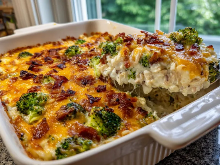 creamy low carb chicken casserole