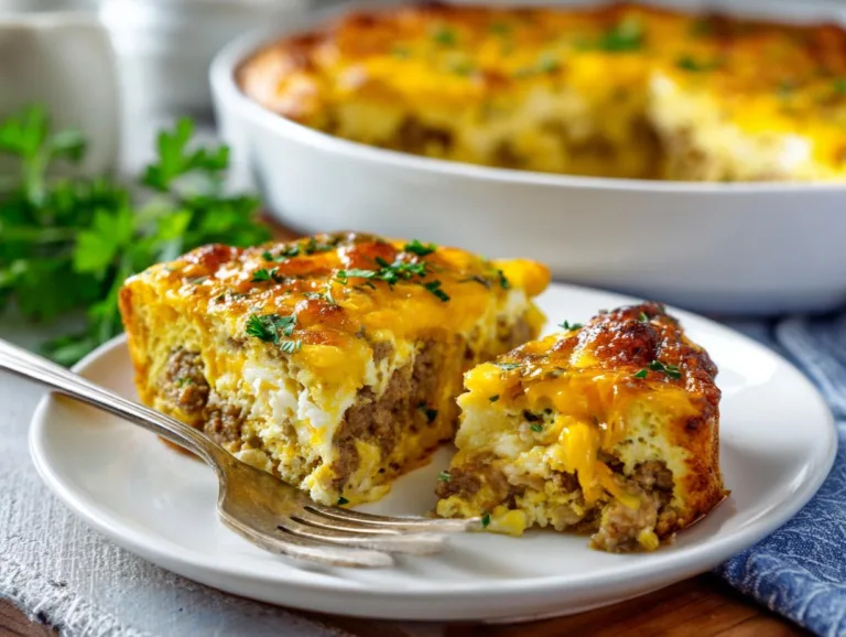 crescent roll breakfast casserole