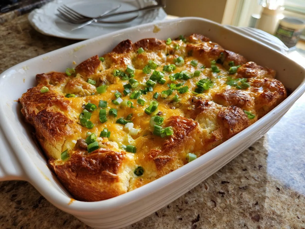 5-Star Croissant Breakfast Casserole That Will Wow Guests