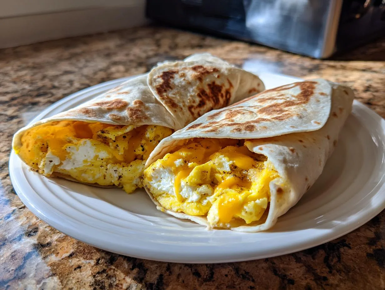 Irresistible Egg Cheese Breakfast Wraps in 15 Minutes