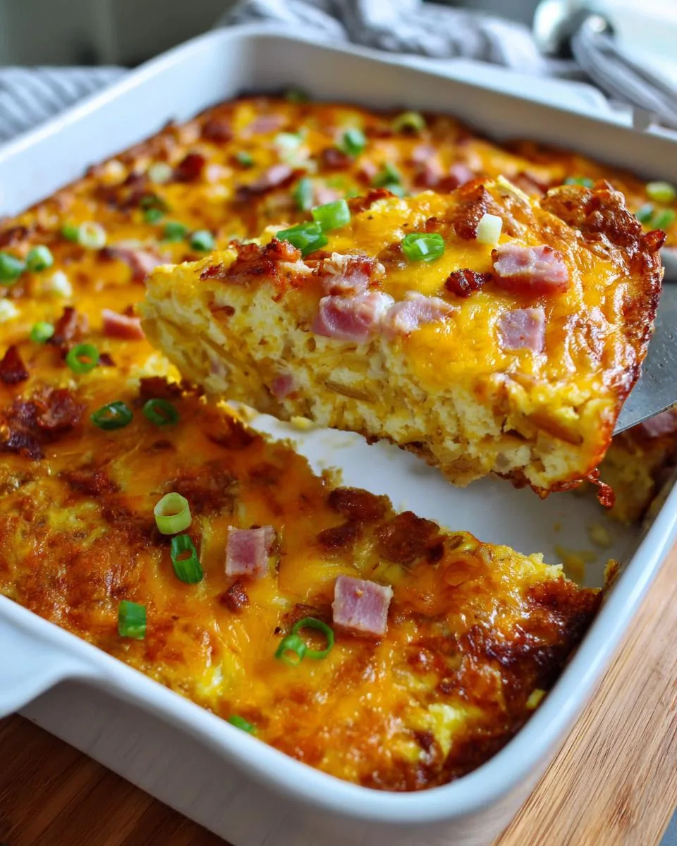 farmer breakfast casserole - detail 3