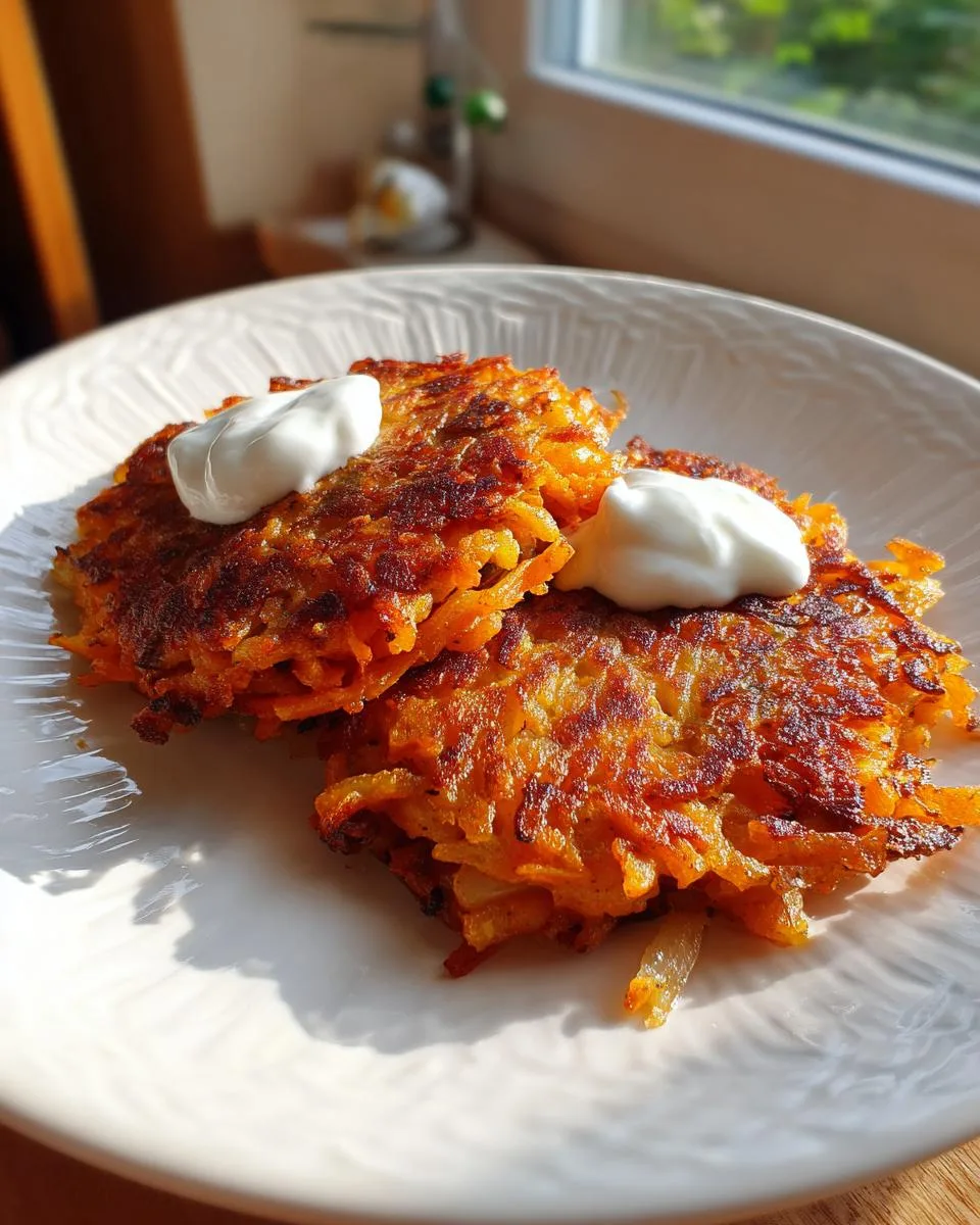 healthy sweet potato hash browns - detail 2