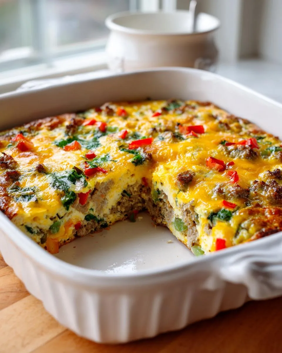 high protein breakfast s casserole - detail 3