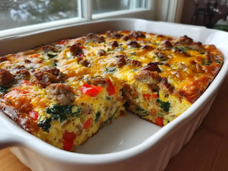 high protein breakfast s casserole