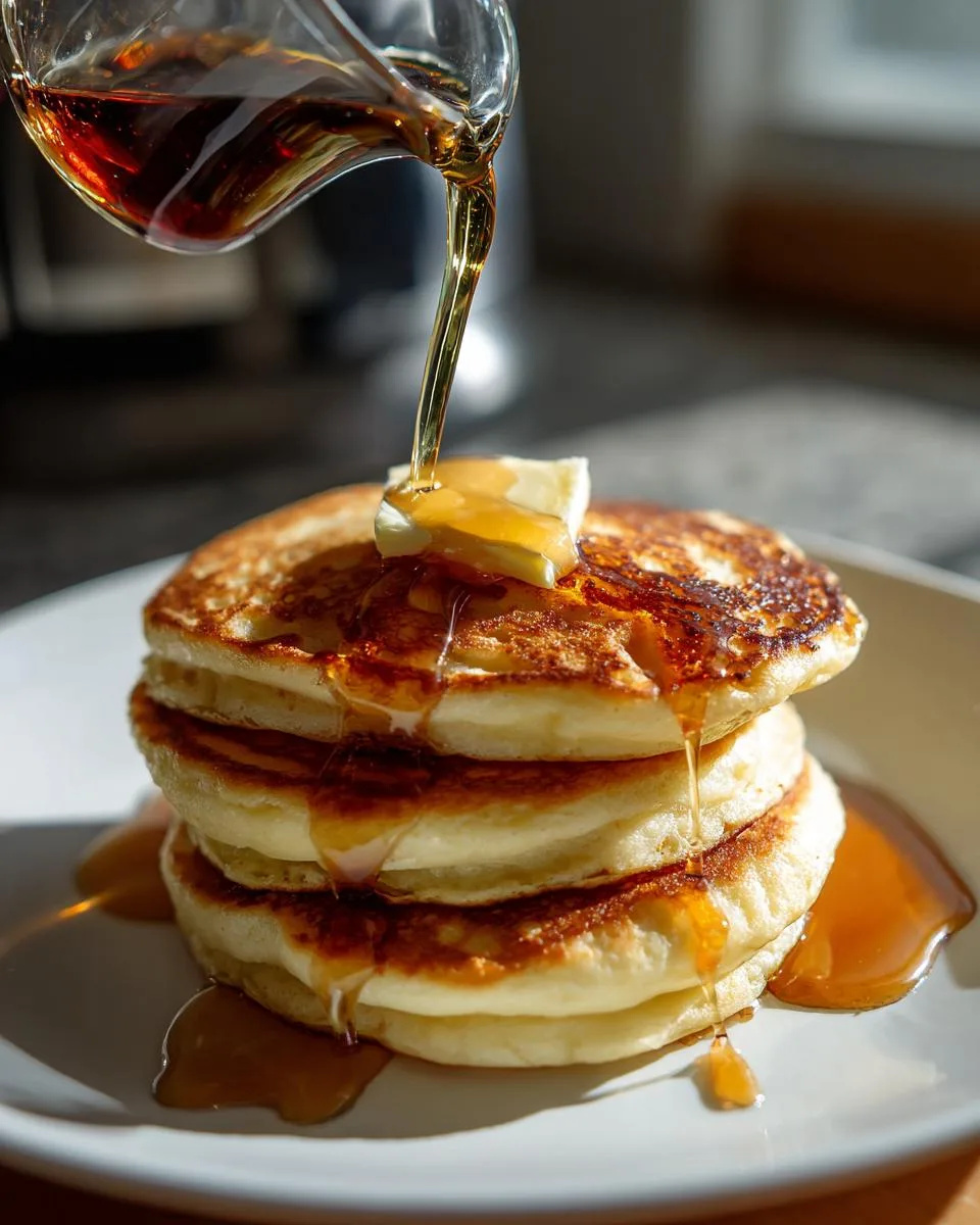 old-fashioned pancakes - detail 1
