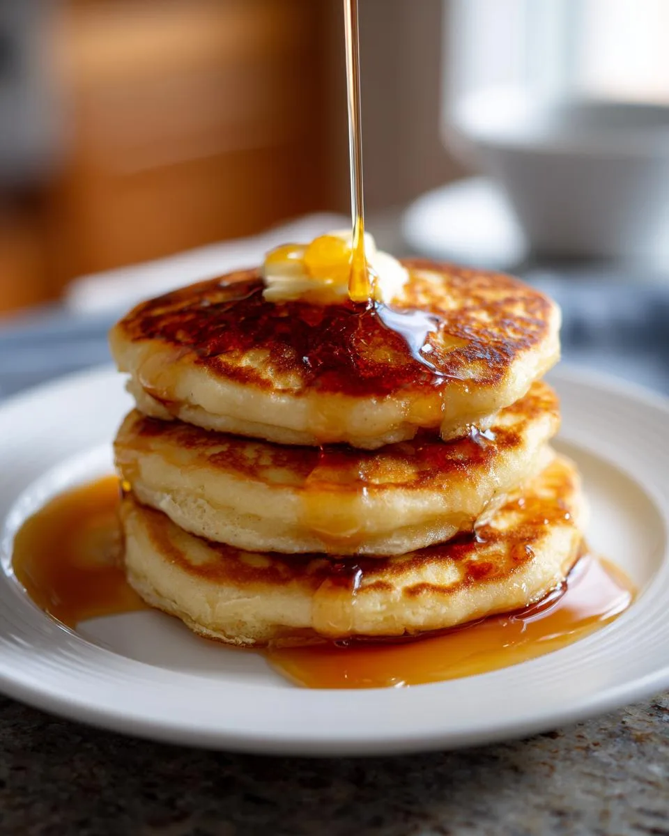 old-fashioned pancakes - detail 2