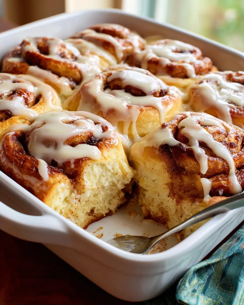 one hour cinnamon rolls - detail 3