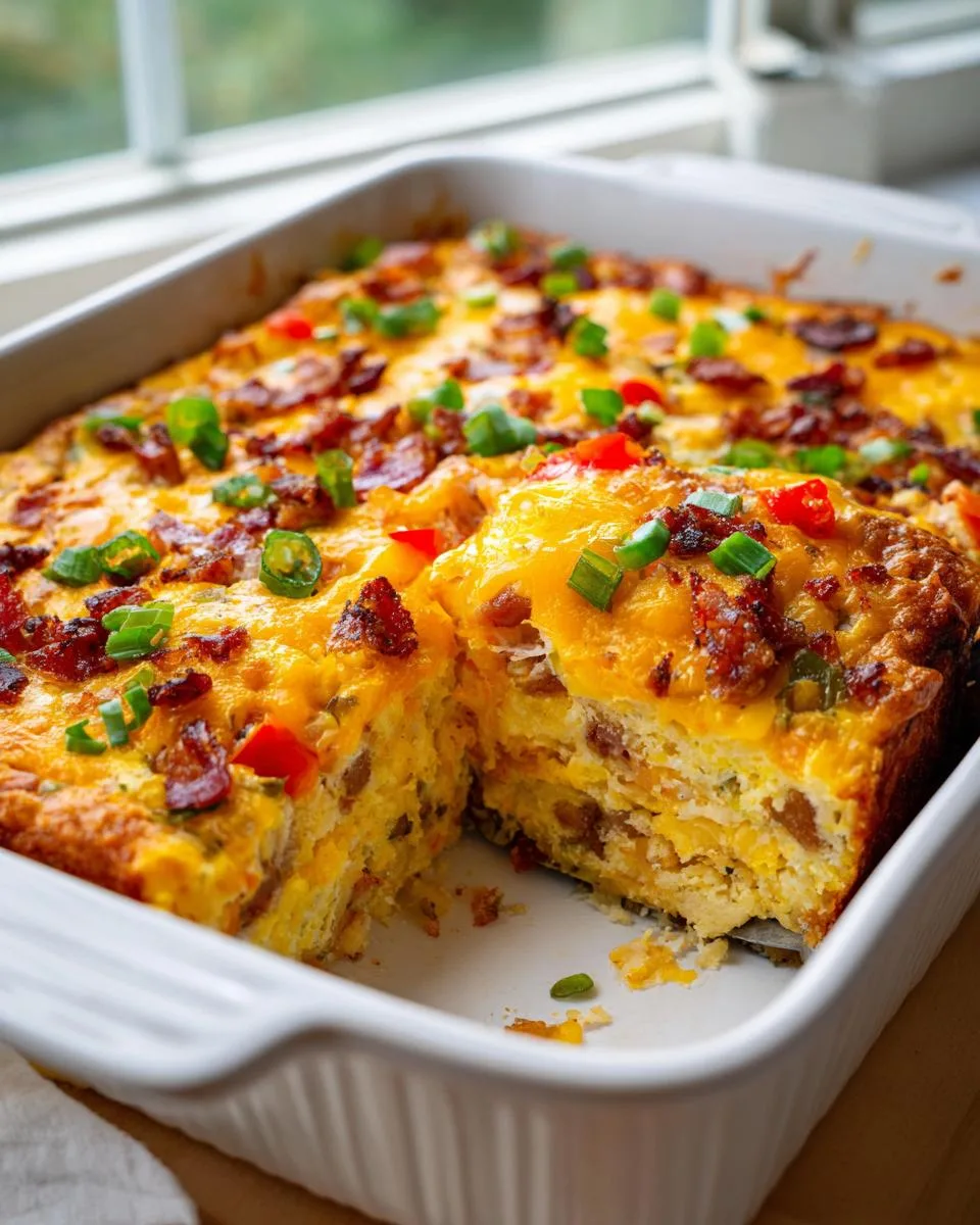 tater tot crack breakfast casserole - detail 1