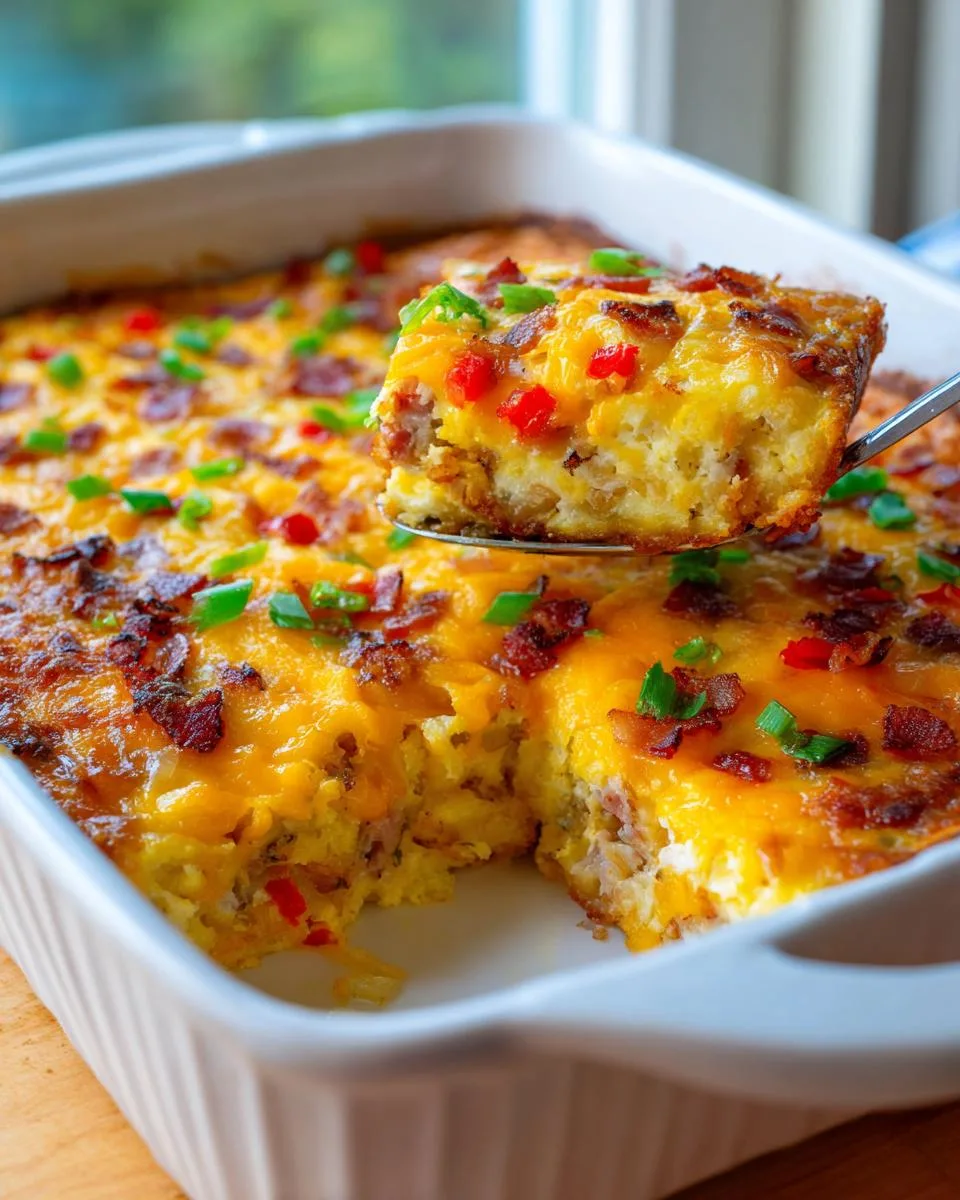 tater tot crack breakfast casserole - detail 3