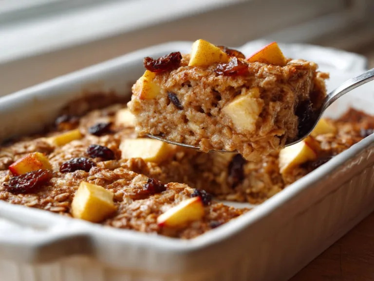 Apple Cinnamon Baked Oatmeal