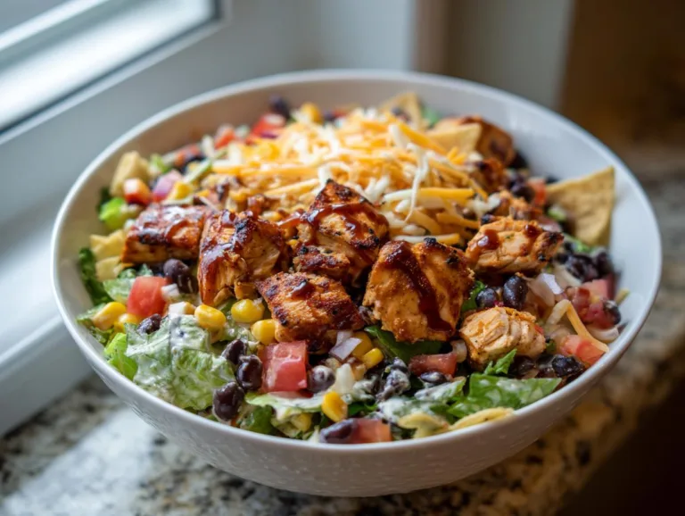 BBQ Chicken Chopped Protein Salad