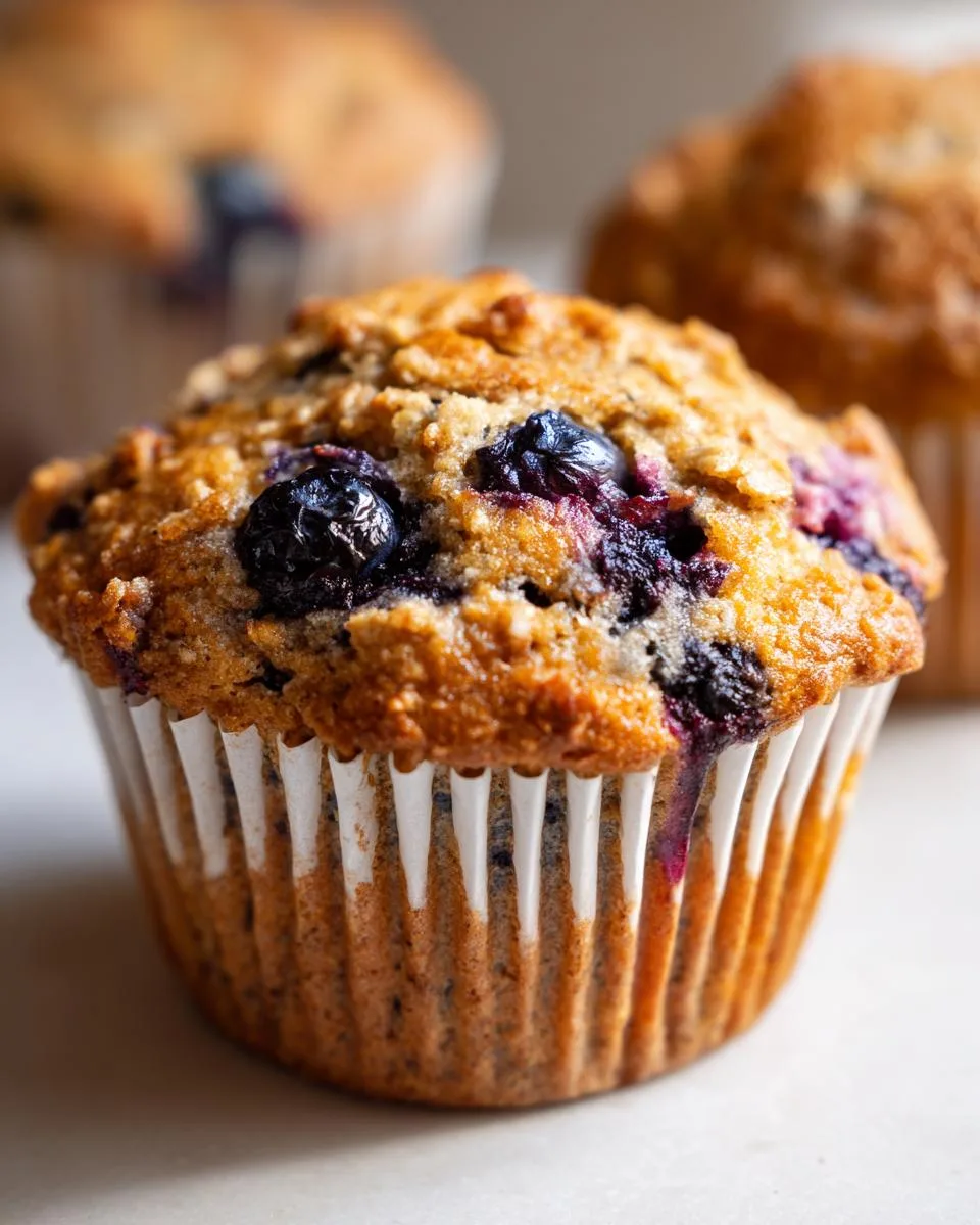 Berry Oatmeal Muffins - detail 3