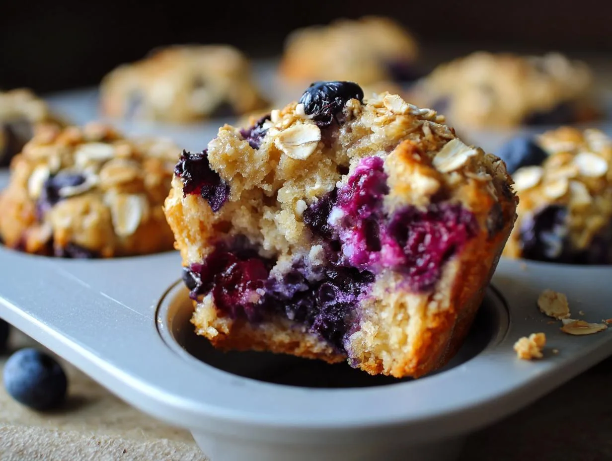Irresistible Blueberry Oat Breakfast Muffins in 45 Minutes
